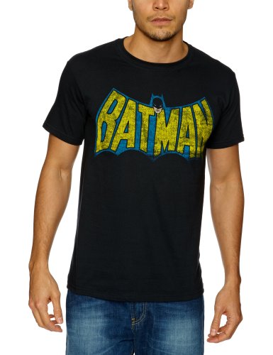 Plastic Head DC Originals Batman Winged Logo - Camiseta para Hombre, Color Negro, Talla M