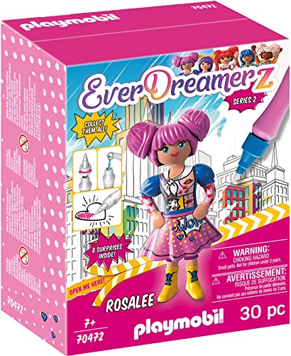 PLAYMOBIL- EverDreamerz 70472 Rosalee - Comic World, con Boli de Agua PLAYMOBIL, A Partir de 7 Años
