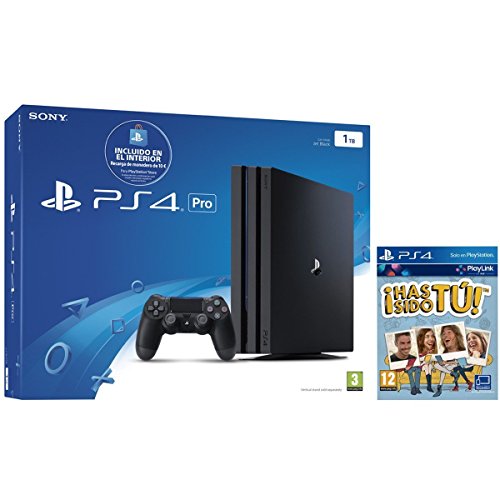 PlayStation 4 Pro (PS4) - Consola + Voucher 10 € + Voucher ¡Has Sido Tú! Chasis B