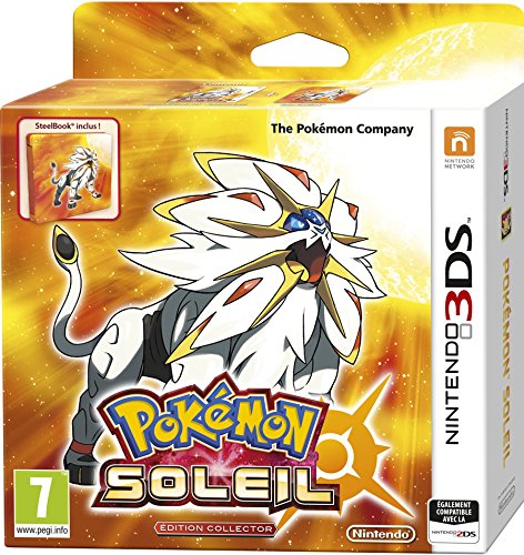 Pokémon : Soleil - édition fan (Jeu + Steelbook) - édition limitée - Nintendo 3DS [Importación francesa]