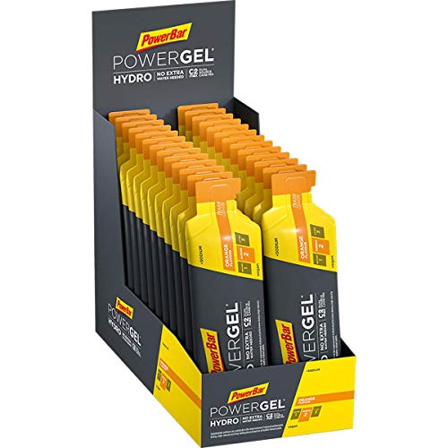 PowerBar PowerGel Hydro Orange 24x67ml - Gel Energético de Alto Carbono + C2MAX Magnesio y Sodio PowerBar PowerGel Hydro Orange 24x67ml - Gel Energético de Alto Carbono + C2MAX Magnesio y Sodio
