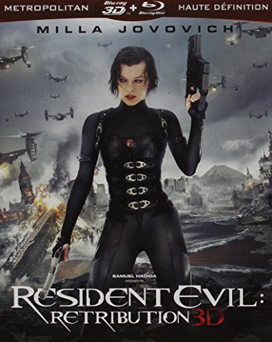 Resident Evil : Retribution, 3D+2D (Steel-book) [Francia] [Blu-ray]