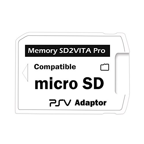 SD2VITA Pro - Adaptador 3.0 para PS Vita 3.60 Tarjeta de memoria micro SD Henkaku PSVita