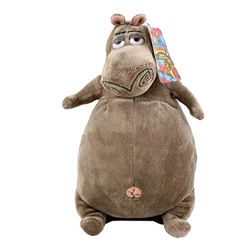 shenlanyu Juguete de Peluche Dibujos Animados Madagascar Gloria Plush Toy, Hippo Baby Gift, Kids Doll 38cm Hippo Plush