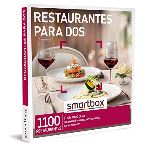 Smartbox - Caja Regalo Amor para Parejas - Restaurantes para Dos - Ideas Regalos Originales - 1 Comida o Cena para 2 Personas