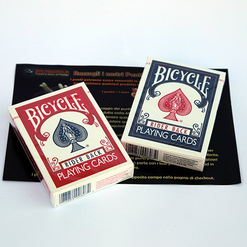 SOLOMAGIA 2 Bicycle Playing Cards Deck - Poker - Old Case - Red and Blue Back