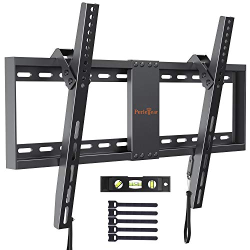 Soporte TV De Pared Articulado Inclinable – Soporte De Pared TV para Pantallas De 37-82” TV, hasta 60kg VESA 600x400mm, Nivel De Burbuja Incluidos para Facilitar La Instalación