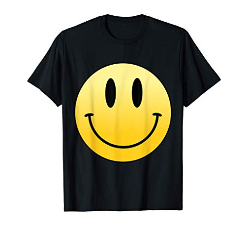 Sr.Feliz Sonrisa Sonrisa Cara Humor Divertido Risa Positiva Camiseta