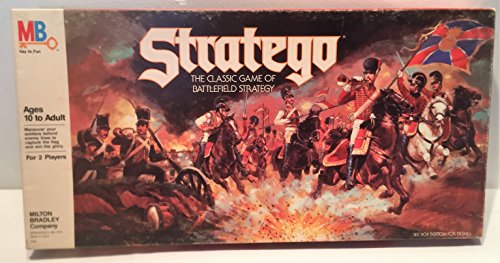 Stratego - The Classic Game of Battlefield Strategy 1986 Edition by Milton Bradley