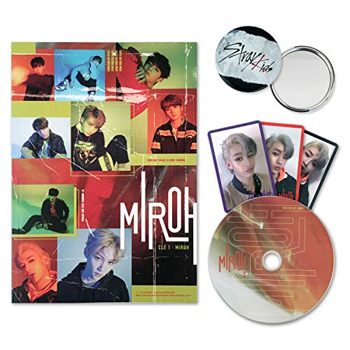 STRAY KIDS Mini Album - CLE 1 : MIROH [ MIROH ver. ] CD + Photobook + 3 QR Photocards + FREE GIFT