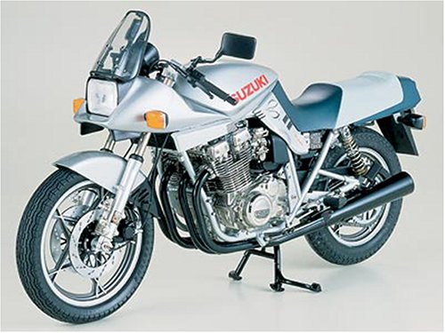 Tamiya 16025 - Motocicleta Suzuki GSX1100S Katana 1980, a escala 1:6, Multicolor, 1 Pieza