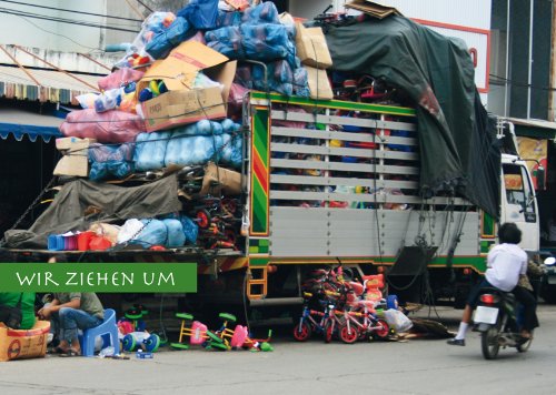 'Tarjetas postalesSomos tirar de Mudanza – ingeniosamente Camiones Chaos 1103, Papel, 15 Postkarten