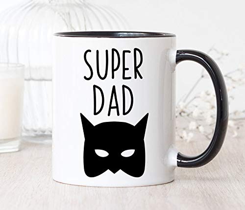 Taza de café con diseño de Papá Super Dad