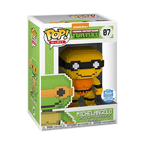 Teenage Mutant Ninja Tutles Funko Pop 8-bit 07 Turtles TMNT 25024 Michelangelo Funko Exclusive