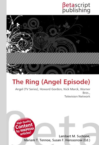 The Ring (Angel Episode): Angel (TV Series), Howard Gordon, Nick Marck, Warner Bros., Television Network