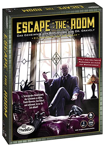 ThinkFun 76310 Escape The Room - El Secreto del Refugio del Dr. Gravely