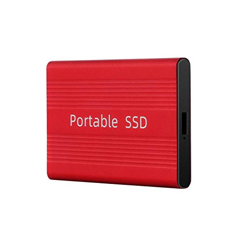 Unidad de estado sólido externa portátil 500GB / 1TB / 2TB, SSD externo USB3.0 | Transmisión de alta velocidad, compatible con USB 2.0, Plug and Play para Windows 10 8 7, para Mac OS X 10.9