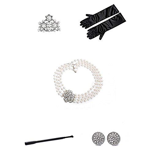 Utopiat Audrey inspiró el conjunto de traje de aleta de joyería de perlas de 5 piezas para niñas inspirado en BAT (6+ años) Utopiat Audrey inspiró el conjunto de traje de aleta de joyería de perlas de 5 piezas para niñas inspirado en BAT (6+ años)