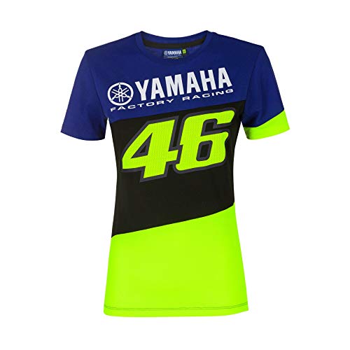 Valentino Rossi VR46 MotoGP M1 Yamaha Racing Oficial 2020 Camiseta Mujer
