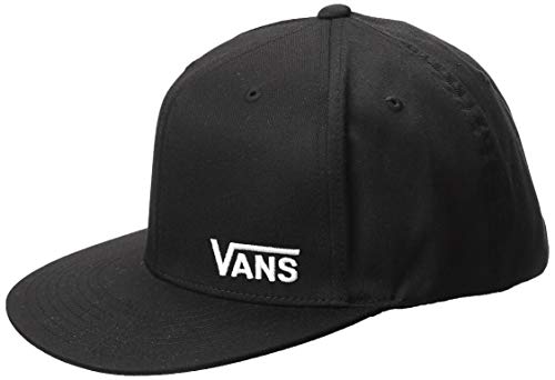 Vans Herren Splitz Baseball Cap, Schwarz (Black BLK), L/XL Vans Herren Splitz Baseball Cap, Schwarz (Black BLK), L/XL