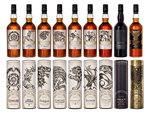 Various Distilleries - Game of Thrones - All 9 Bottles In The Complete Set (Final Edition) - Whisky