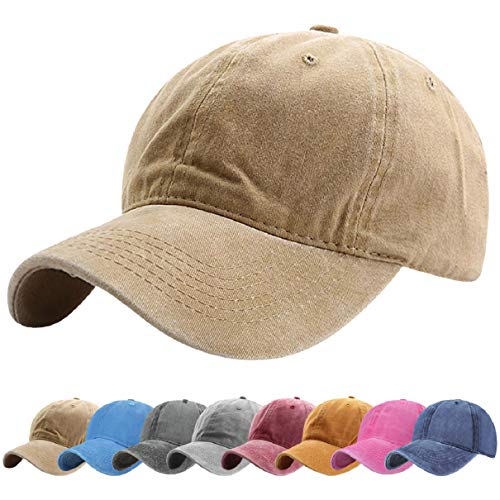 Voqeen Gorra Unisex Gorra de Béisbol Sombrero Ribete Béisbol Retro Snapback Ajustable Fishion Algodón Sombrero