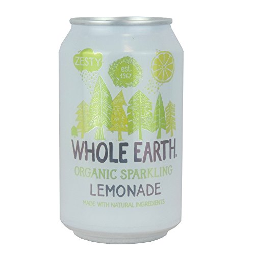 Whole Earth Sparkling Organic Lemonade Drink 330ml (Case of 24)