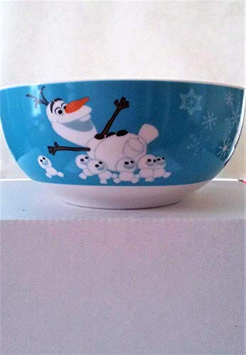 WMF Disney Frozen - Cuenco de desayuno para niños, 13,8 cm, porcelana, apto para lavavajillas, color y alimentos