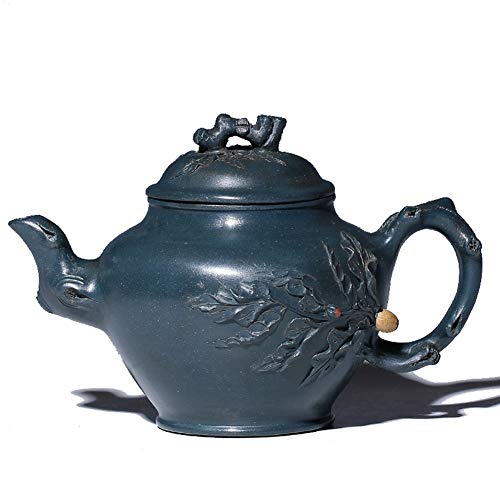 XIEQUN Masters Goods on Taiwan Reflux Old Antique Pot - Tetera para el día de la primavera (barro azul auténtico) Barro morado