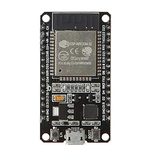 Yoging - Tarjeta de circuito impreso del módulo de desarrollo ESP-32 ESP-32S, módulo de doble núcleo WiFi + Bluetooth 2 en 1
