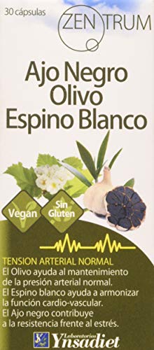 Zentrum90 Ajo Negro, Olivo y Espino Blanco - 30 Cápsulas Zentrum90 Ajo Negro, Olivo y Espino Blanco - 30 Cápsulas