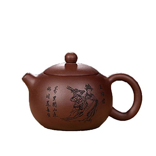 Z.L.FFLZ Tetera Tetera China Hecha a Mano de la Tetera Tetera de Yixing Famoso Bellezas Pot Tetera Juego de té (Color : Clear Cement) Z.L.FFLZ Tetera Tetera China Hecha a Mano de la Tetera Tetera de Yixing Famoso Bellezas Pot Tetera Juego de té (Color : Clear Cement)