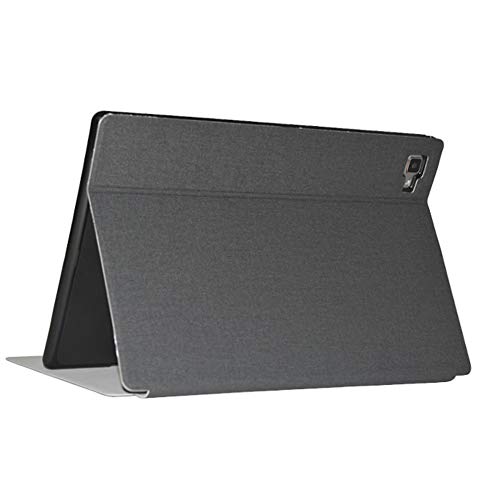 Zshion Funda de piel sintética para tablet Teclast P20HD/Teclast M40, con función atril y tapa para Teclast P20HD/M40, color negro