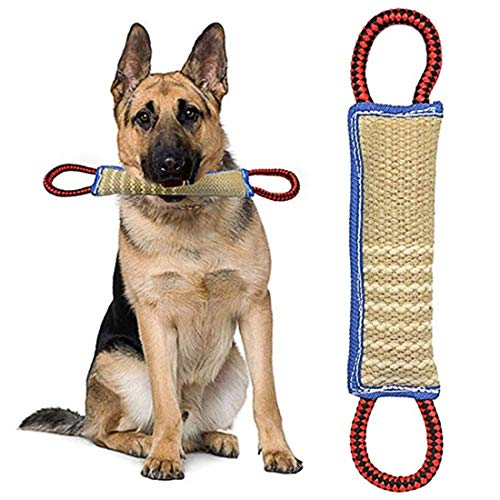 ZSWQ Mordedor Perro Juguetes para Perros Mordedor Perro - K9 Dummy y Motivador Canino Resistente y Duradero - Juguetes para Perros De Entrenamiento 30 x 7 x5 CM