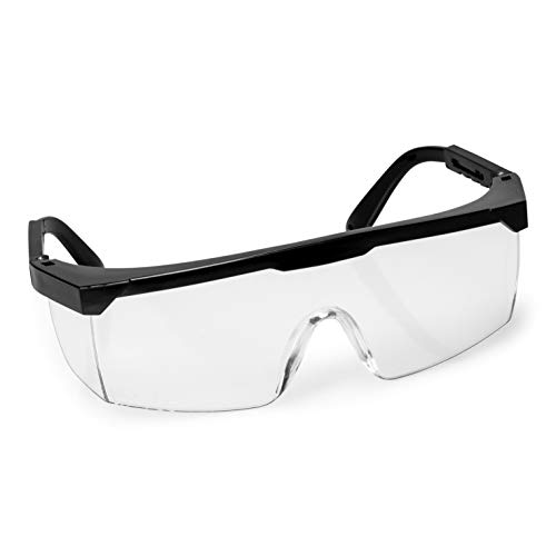 12 unidades / Gafas de protección de trabajo / con protección lateral / según la norma EN166 / Protección ocular/Gafas de protección
