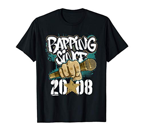 13º cumpleaños desde 2008 Regalo para el rapero Hip-Hop Camiseta
