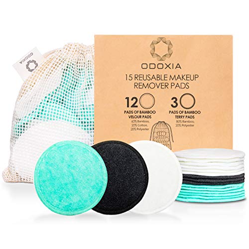 15 Discos Desmaquillantes Reutilizables | Almohadillas Ecológicas No Desechables | Almohadillas De Bambú Orgánico Natural De Doble Capa Con Bolsa De Lavandería | Ultra Suave Para Todo Tipo De Piel 15 Discos Desmaquillantes Reutilizables | Almohadillas Ecológicas No Desechables | Almohadillas De Bambú Orgánico Natural De Doble Capa Con Bolsa De Lavandería | Ultra Suave Para Todo Tipo De Piel