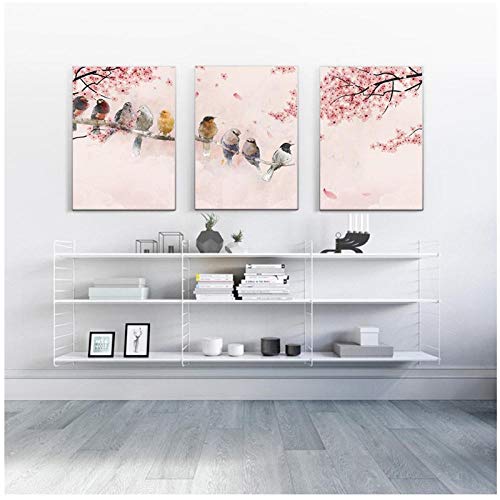 3 Unids/Lote Birds Lover DIY Pintura Digital por Kits de números Cuadro de acrílico Pintado a Mano Único para la decoración de la Boda 66X86cm Sin Marco 3 Unids/Lote Birds Lover DIY Pintura Digital por Kits de números Cuadro de acrílico Pintado a Mano Único para la decoración de la Boda 66X86cm Sin Marco