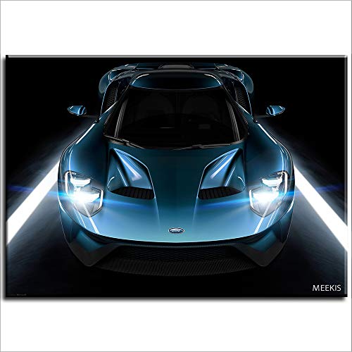 3d diy pintura digital Forza Motorsports coche deportivo lienzo arte hogar principiante lienzo arte 40X50 (sin marco)