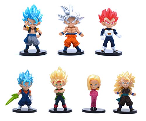 7 Set de Figuras de Dragon Ball 7 Set de Figuras de Dragon Ball