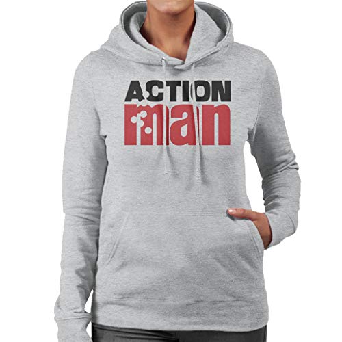 Action Man Logo Bullets Women's Hooded Sweatshirt