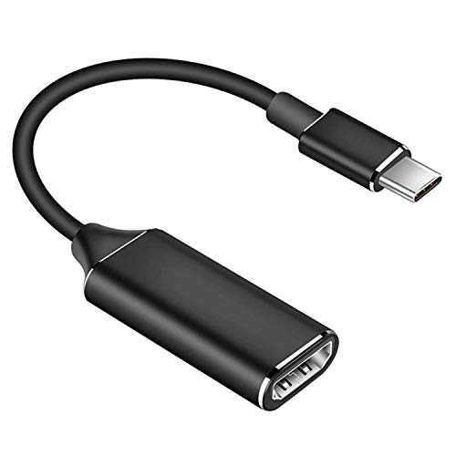 Adaptador USB C a HDMI, adaptador C a HDMI 4K (compatible con Thunderbolt 3) con salida de audio de vídeo para MacBook Pro 2018/2017/2016, Samsung Note 9/S9/Note 8/S8, Huawei Mate 20 y más Adaptador USB C a HDMI, adaptador C a HDMI 4K (compatible con Thunderbolt 3) con salida de audio de vídeo para MacBook Pro 2018/2017/2016, Samsung Note 9/S9/Note 8/S8, Huawei Mate 20 y más