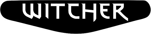 Adhesivo para la barra de luces de la PlayStation PS4 negro negro The Witcher (schwarz)