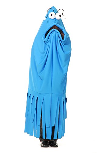 Adult Blue Monster Madness Fancy Dress Costume Standard