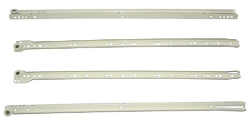 AERZETIX: Par de guías de rodillo correderas para cajones 25kg (60cm) AERZETIX: Par de guías de rodillo correderas para cajones 25kg (60cm)
