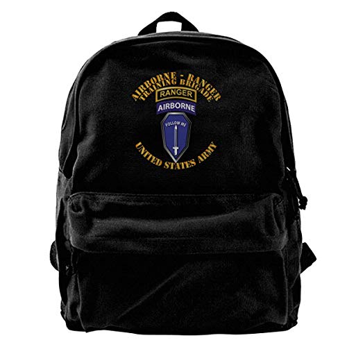 Airborne and Ranger Training Brigade Vintage Unisex Canvas Shoulder Bag Mochila de Viaje Mochilas Escolares Airborne and Ranger Training Brigade Vintage Unisex Canvas Shoulder Bag Mochila de Viaje Mochilas Escolares
