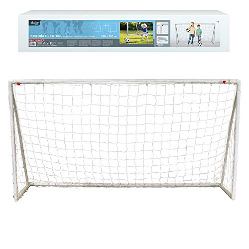 Aktive 54078 - Portería de fútbol plegable 240 x 120 cm Aktive Sports