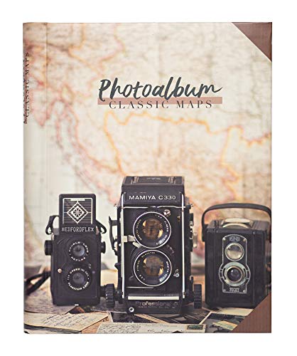 álbum de Fotos 24 x 32 cm, 30 páginas Autoadhesivas Classic Map