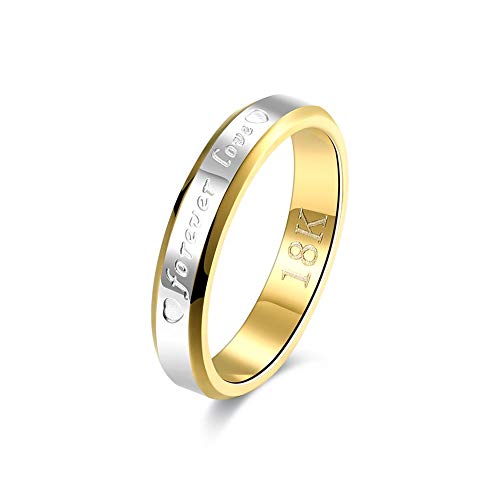 Anillo de compromiso elegante, anillo de moda para mujer, anillo romántico para mujeres y hombres, anillo de boda