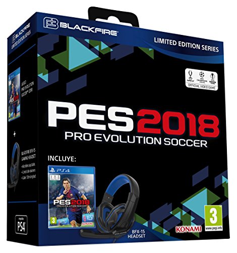 Ardistel - Headset BFX-15 + Pro Evolution Soccer 2018 (PS4)